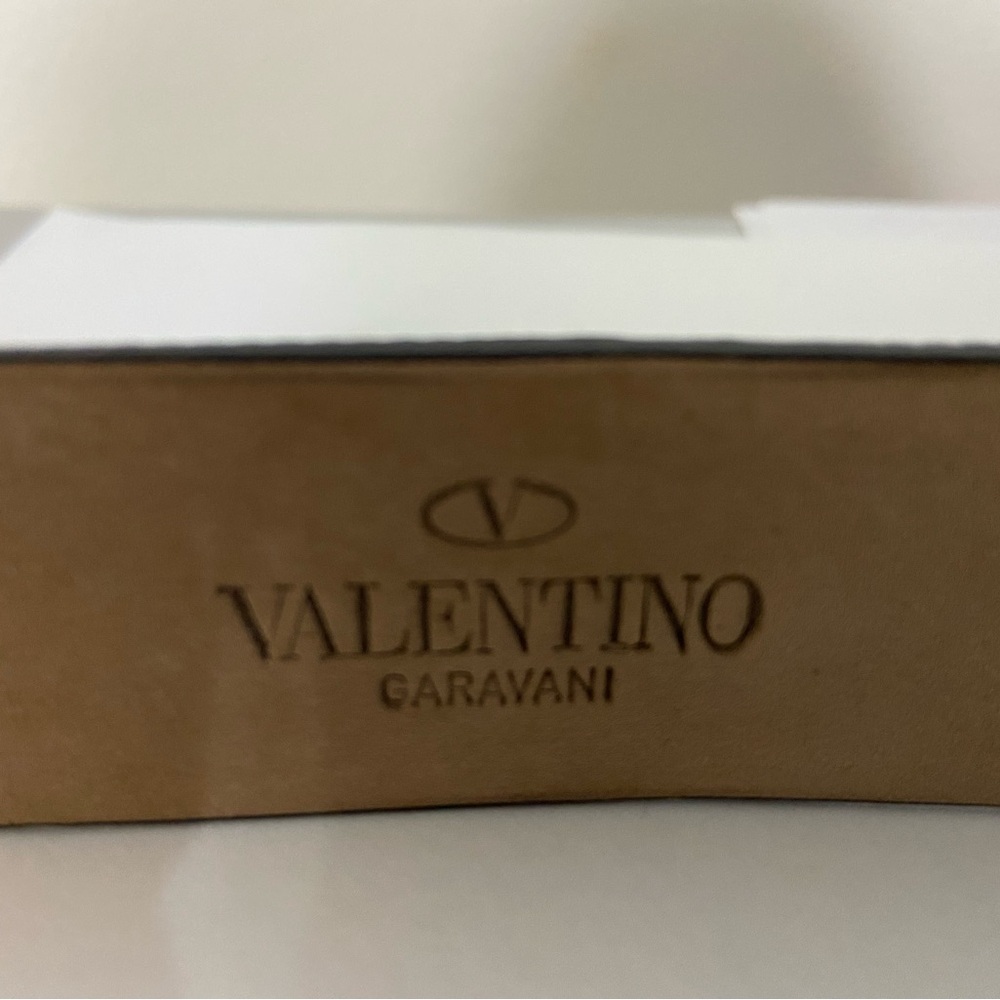 Valentino Garavani New belt lizard skin red/black. Snake buckle. Size small. - Picture 4 of 12